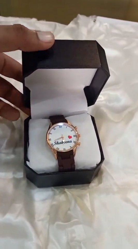 Customized Watch with Happy Birthday Box